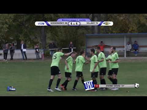 SZEDERKÉNYI SE - VILLÁNY TC   1 - 3 (0 - 0)