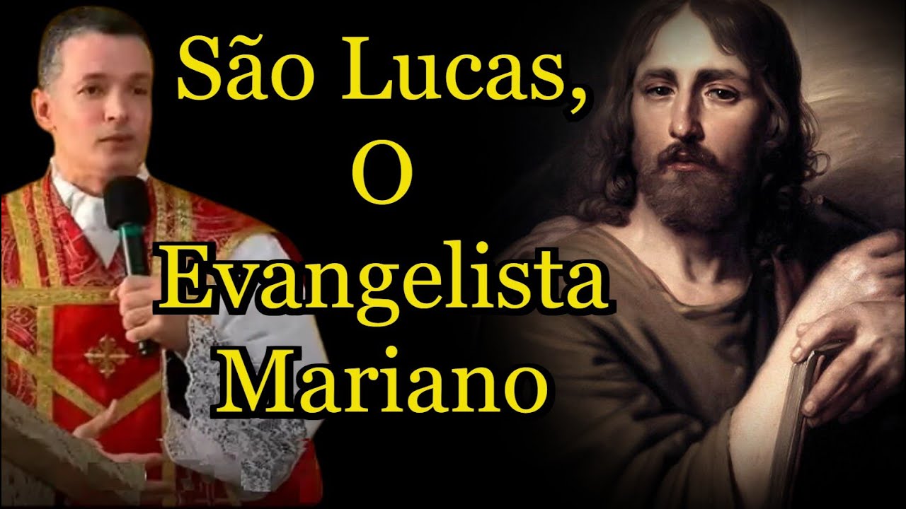 São Lucas, O Evangelista Mariano - Padre Overland #shorts #padreoverlandhoje #lucas #sãolucas