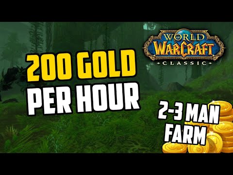 200 Gold per Hour as ANY Class - Classic WoW Goldfarm