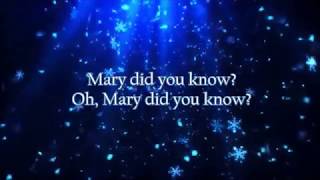 Anthem Lights Mary Did You Know (Lyric Video)