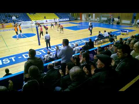 CSM Târgoviște - CSM București 3-1. Atmosferă frumoasă în Polivalentă