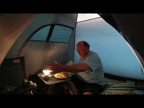 MongoTV_3207 - English Vlog_0115 - Eating Pasta Salad With Chicken In My Tent