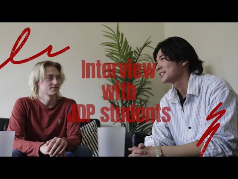 Interview with JDP students