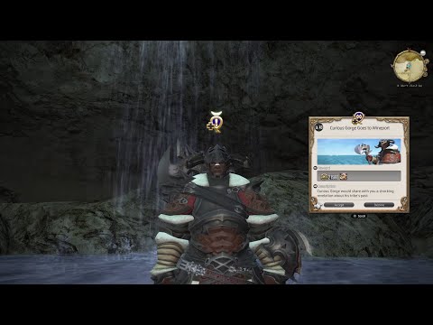 FFXIV Warrior Job Quest: Curious Gorge Goes to Wineport