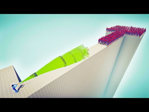 100x SPIDERMAN TRY TO CROSS THE BRIDGE - Totally Accurate Battle Simulator TABS