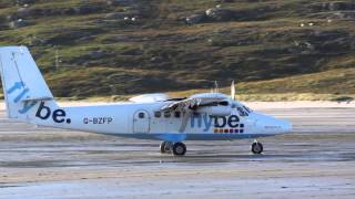 Amazing Twin Otter Beach Landing, Barra Island, Outer Hebrides, HD and Full Screen