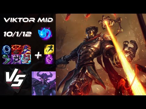 MID Viktor vs Kassadin - EU Challenger Patch 14.24