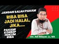 Konsep Hukum Riba Ust Adi Hidayat Lc MA