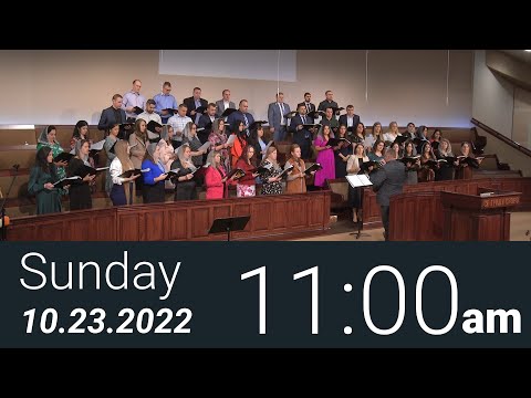 10/23/2022 Sunday 11am - Full Service