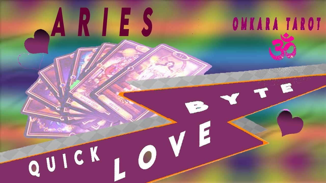 Aries Tarot- A SURPRISE TWIST IN UR LOVE LIFE ! /Love Bytes/