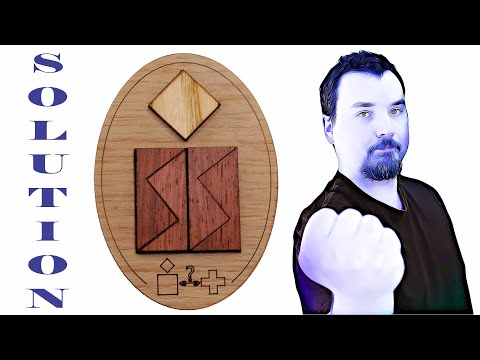 MiniPuzzle Schweizer Kreuz from Siebenstein Spiele - Solution