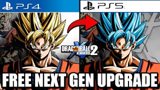How To Upgrade To FREE Next Gen PS5/XBOX Version w/ Save Data + ALL DLC! - Dragon Ball Xenoverse 2