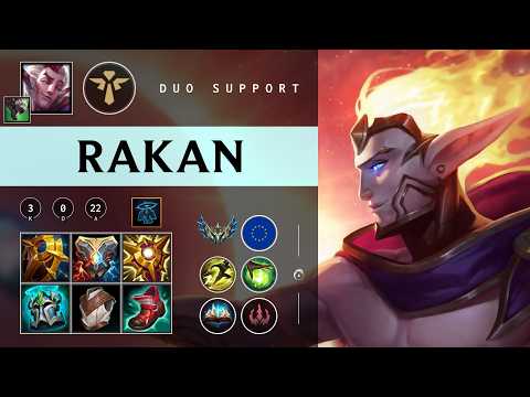 Rakan Support vs Bard - EUW Challenger Patch 26.04