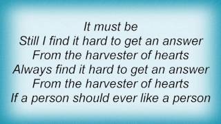 Rufus Wainwright - Harvester Of Hearts Lyrics