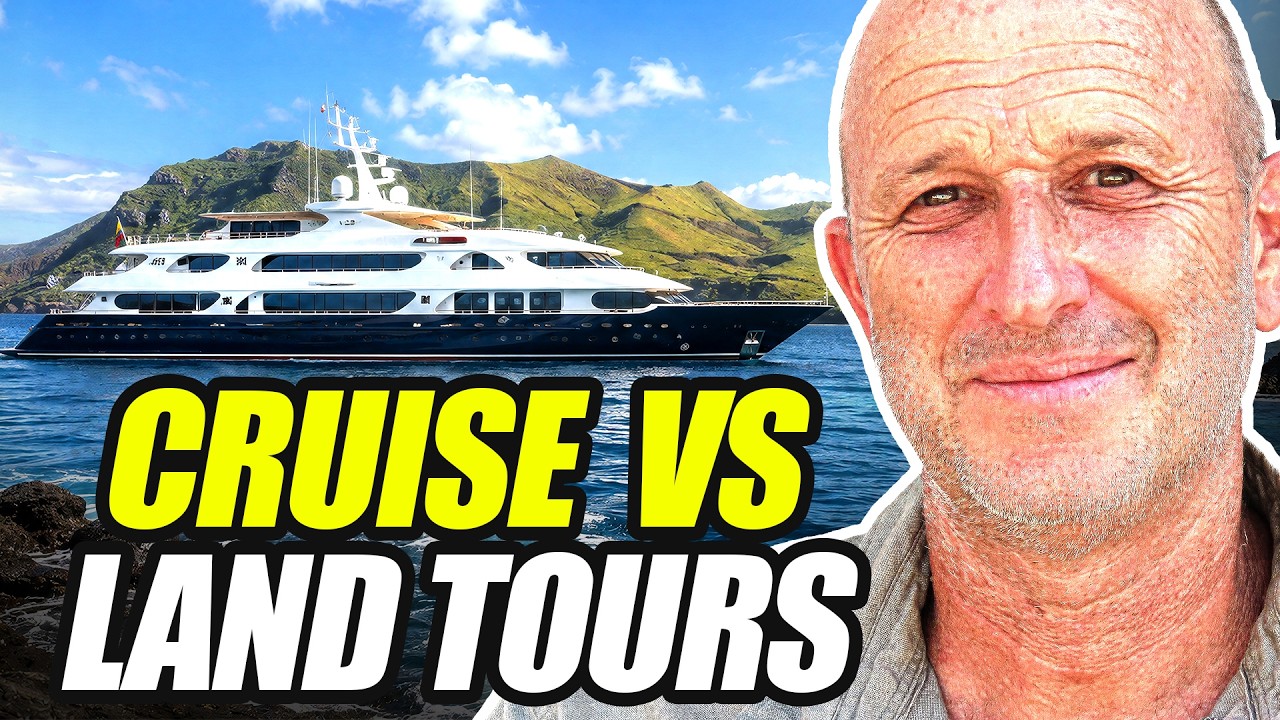 Watch Paul McFarling explain the differences between Galápagos cruises and land-based tours.