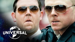 Hot Fuzz | Simon Pegg & Nick Frost's Village Shootout