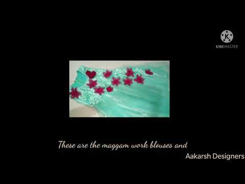 Computer work || Maggam works || Blouses and many more...