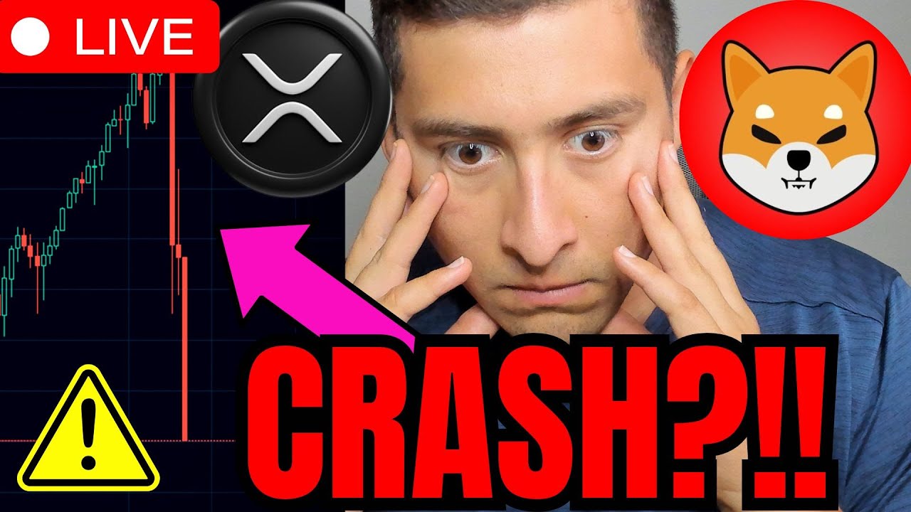 XRP, SHIBA INU, BITCOIN FALLING NOW LIVE🔴CRYPTO SELLOFF NEWS