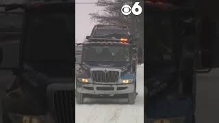 The scene after a Schoharie County Sheriff's vehicle was stolen and crashed