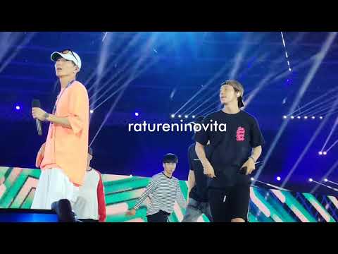 Super Junior - Mr. Simple - Rehearsal Asian Games 2018 Closing Ceremony