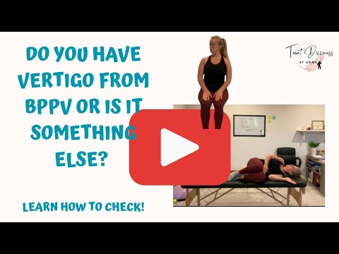 Sintomi di vertigine: la VPPB è la causa delle tue vertigini? {Vertigine parossistica posizionale...