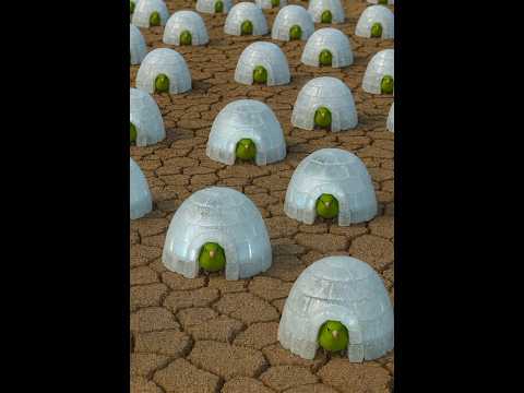 All parrots were dying due to heat but Big parrot makes them ice house#ai #parrot