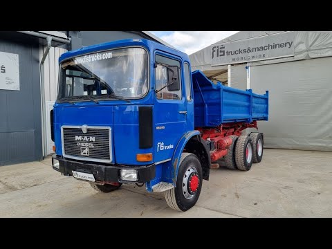 MAN 26.240 DFAK 6x6 Meiller tipper - FIŠ TRUCKS SLOVENIA