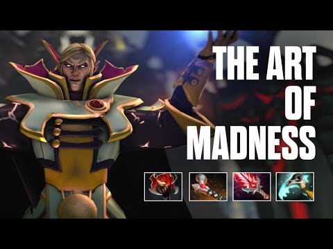 THE ART OF MADNESS - Sumiya Invoker Hitter Build 7.06 - Top Pro Player Dota 2