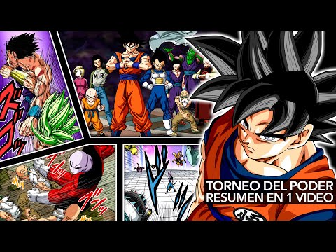 Dragon Ball Super: TOURNAMENT OF POWER (Color Manga) SUMMARY IN 1 VIDEO