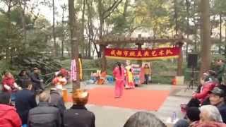 preview picture of video 'Chengdu People's Park Activities'
