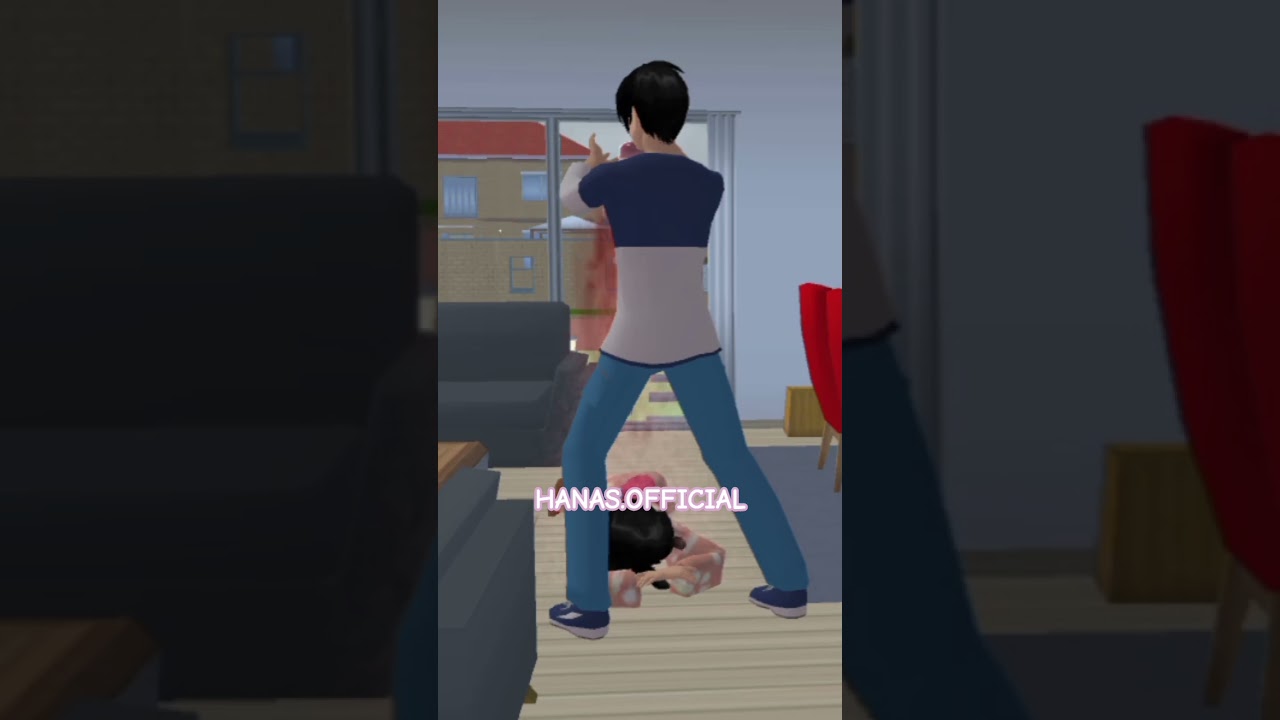 I'm back dad.👿 || ib:@Bananachanel_17 || #sakuraschoolsimulator #fakeblood #fantasy #sakura #sss