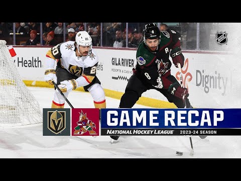 Vegas Golden Knights vs Arizona Coyotes | February 08, 2024 | Game Highlights | NHL Regular Season