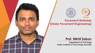 Pavement Materials Promo by Prof. Nikhil Saboo, IIT Roorkee