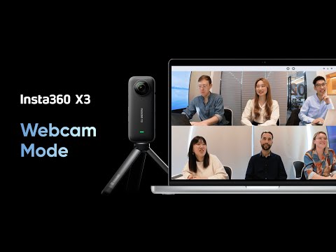 Insta360 X3 Webcam Mode - Tutorial & Set-up Guide