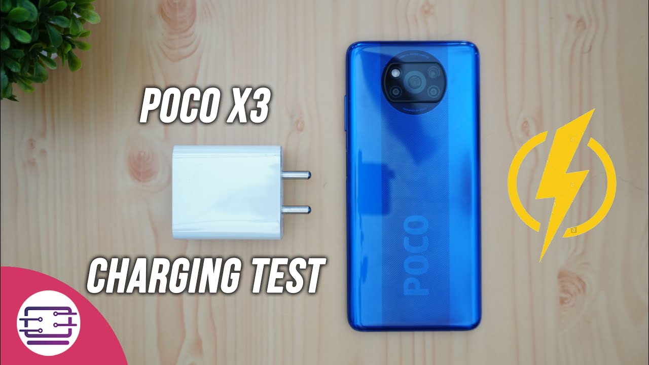 Poco X3 Charging Test ⚡⚡⚡ 33W Fast Charging ⚡⚡⚡