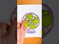 DIY Moving Fan Craft Idea For Kids ️
