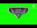 Disney Pixar Cars 2 Trailer Logo Green Screen FIXED