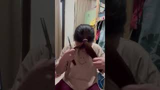 Download lagu DIY HAIRCUT FOR GIRLS | V-SHAPE mp3