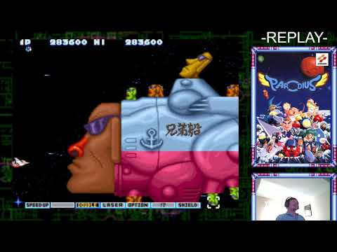 Parodius Da (Arcade) 1CC with Live Commentary