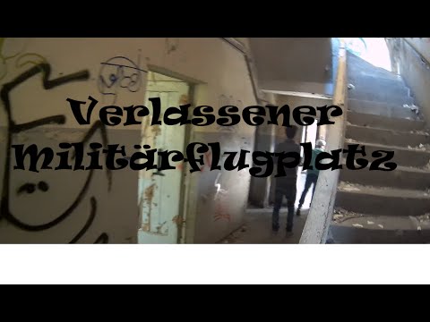 VERLASSENER MILITÄRFLUGPLATZ-Lost Place in Frankfu