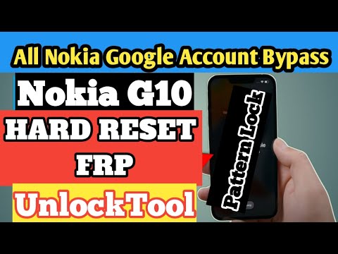 All Nokia G10 FRP and Hard Reset with UnlockTool ||| All Nokia Google Account Bypass 2024 |||