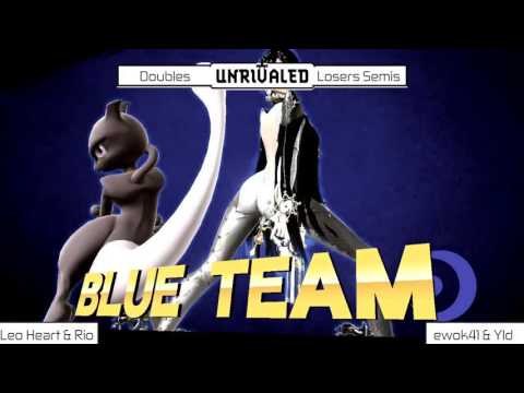 Unrivaled SSB4 - LeoHeart + Riot vs ewok41 + YLD - Doubles Losers