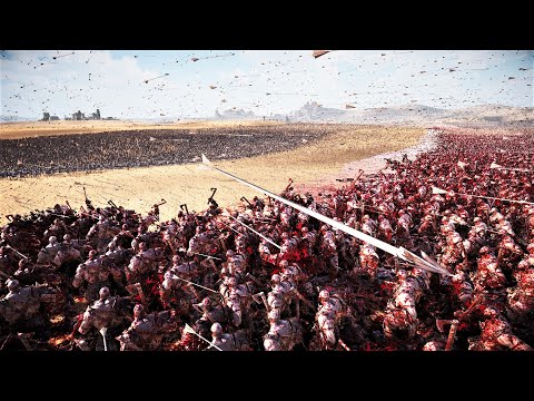 500,000 Orcs Vs 125,000 Roman Archers | Ultimate Epic Battle Simulator 2 | UEBS 2