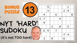 A 'Hard' Sudoku - or Light Relief?