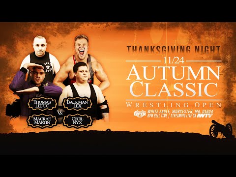 Wrestling Open 11/24/22 Spotlight Match - Macrae Martin v. Cecil Nyx v. Thomas Leduc v. Backman Lex