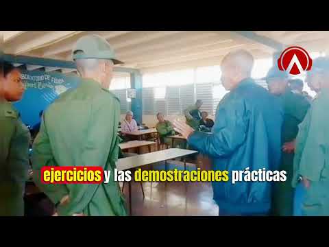 Ejercicio de Defensa Territorial en Güira de Melena.