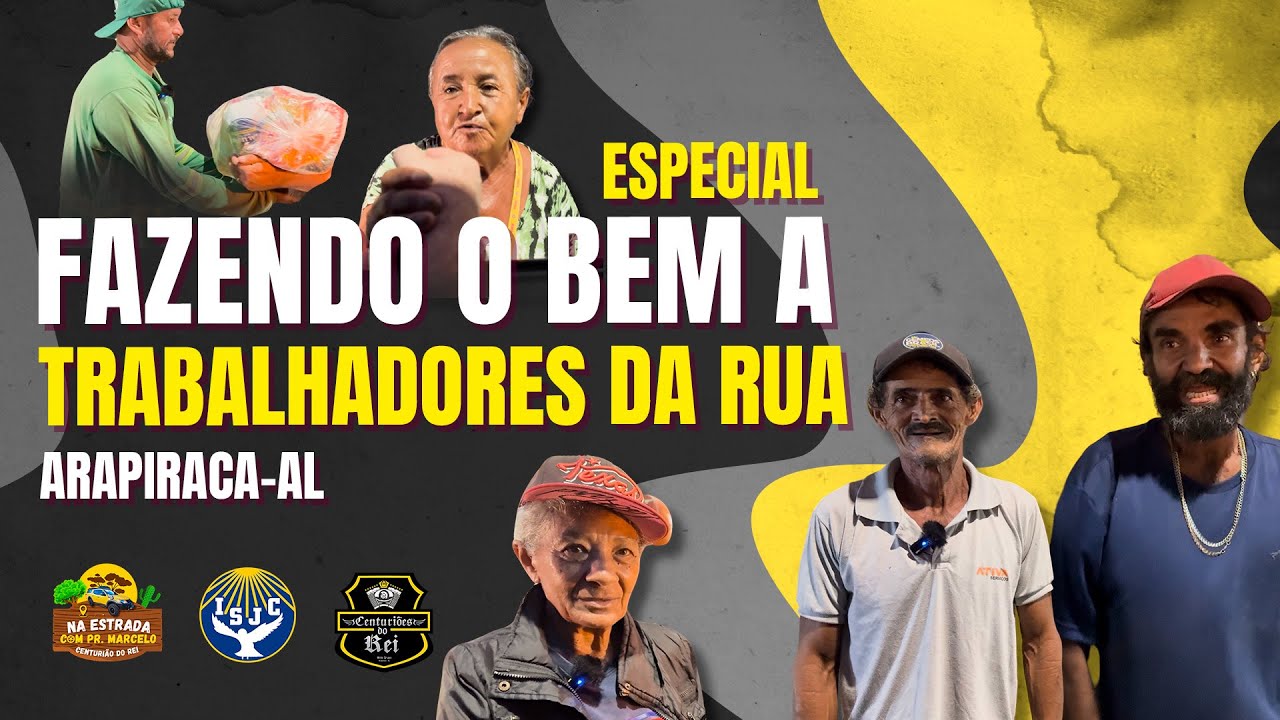 Especial trabalhadores de Rua | Pr. Marcelo Centurião | 09/03/2025