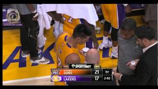 Jeremy Lin has a headache? Lakers vs Suns | 11.4.14