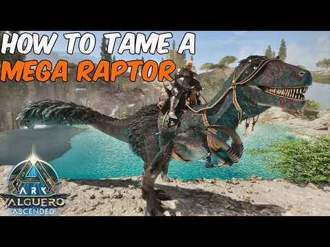 How To Tame a Megaraptor in ARK Survival Ascended + Full Ability Guide