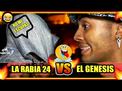 DON'T SPIT ON ME ANYMORE 😂😜 La Rabia 24 vs El Genesis la Z - Freestyle Battle 2023 - Parque Colón